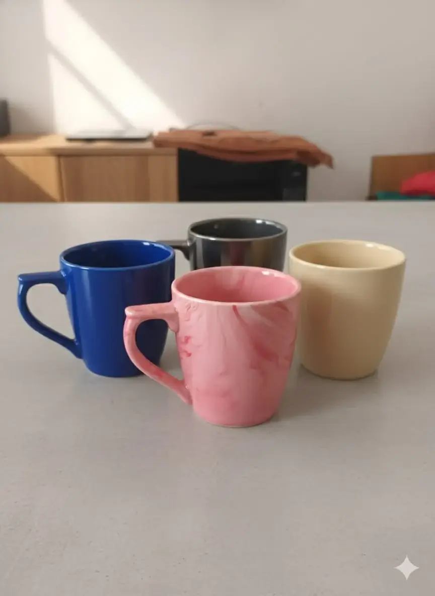 Exclusive Ceramics Marble Color Mug Collection for Drinking Water, Coffee, Tea. - Image 9