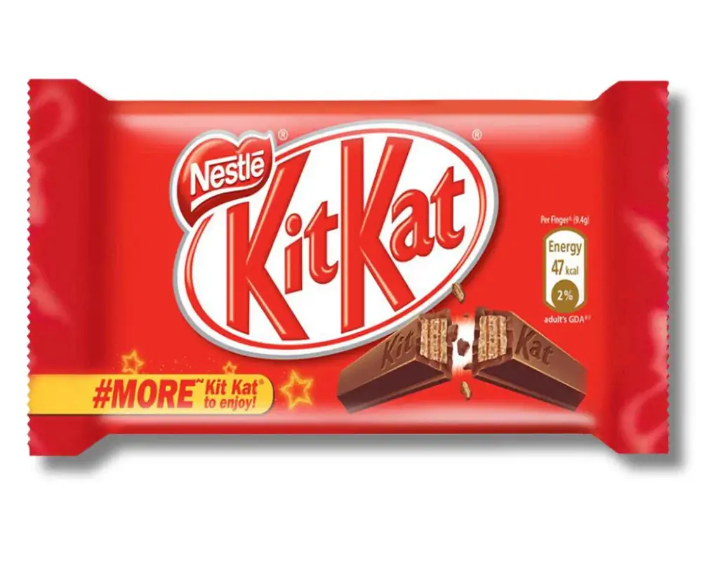 Nestle KitKat 4 Fingers Chocolate 38.5gm 21pcs Box