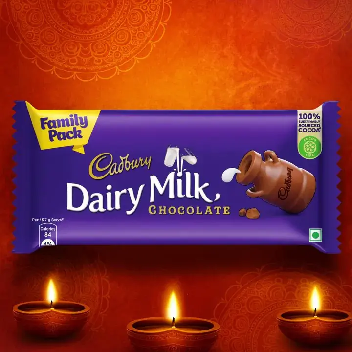 Cadbury Dairy Milk Chocolate Bar 105gm - Image 2