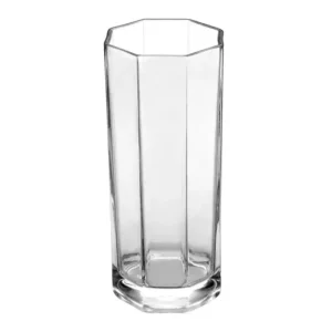 8 Corner Beautiful Design Drinking Water Glass.