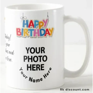 Customize Bangla white Mug with Photo, Image, Text – Coffee Mug.