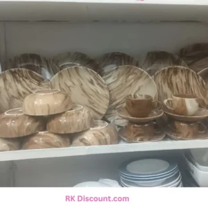 Colourful Marble Design 32-pcs Dinner Set