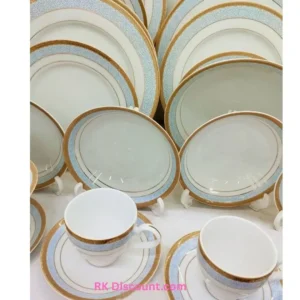 32 pcs Golden Border design Dinner set (Akij Ceramic)