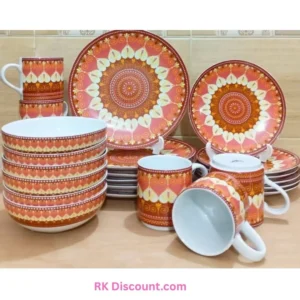 24 pcs Nakshi design Dinner set