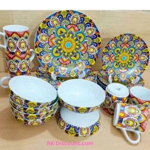 24 pcs Nakshi design Dinner set