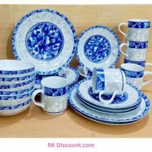 24 pcs Nakshi design Dinner set (Akij Ceramic)