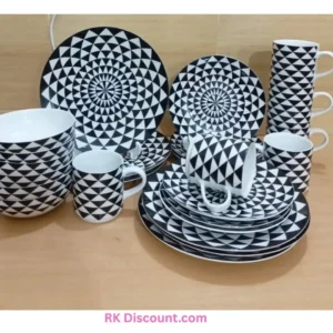 24 pcs Nakshi design Dinner set (Akij Ceramic)