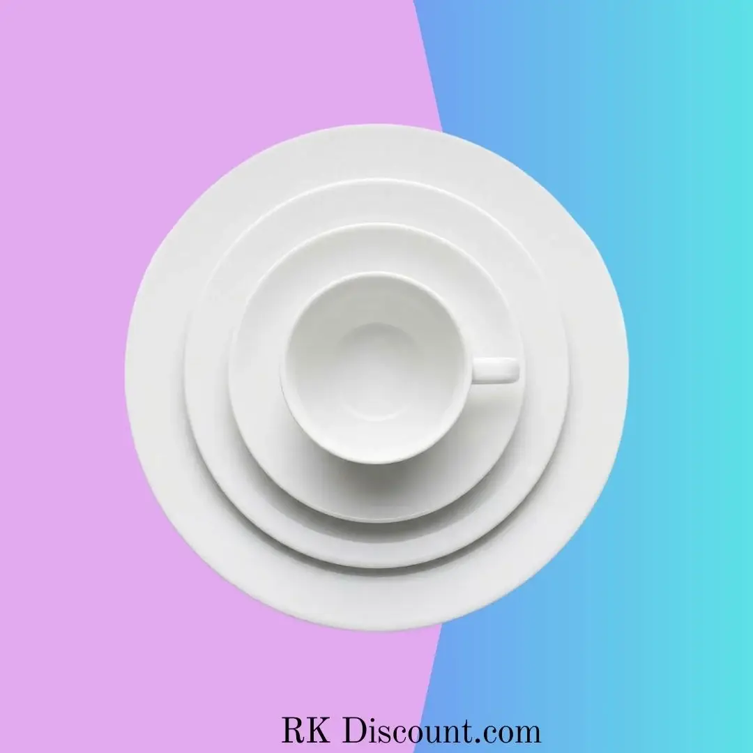Premium White Ceramics Dinner Set-—the best combination of style, quality, and value!
