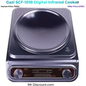 Gazi SCF-101B Digital Infrared Cooker – আধুনিক রান্নার স্মার্ট সমাধান!