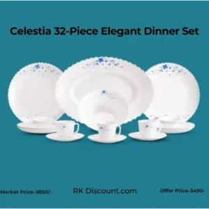 Celestia 32‑Piece Elegant Dinner Set — প্রিমিয়াম ডাইনিং সল্যুশন
