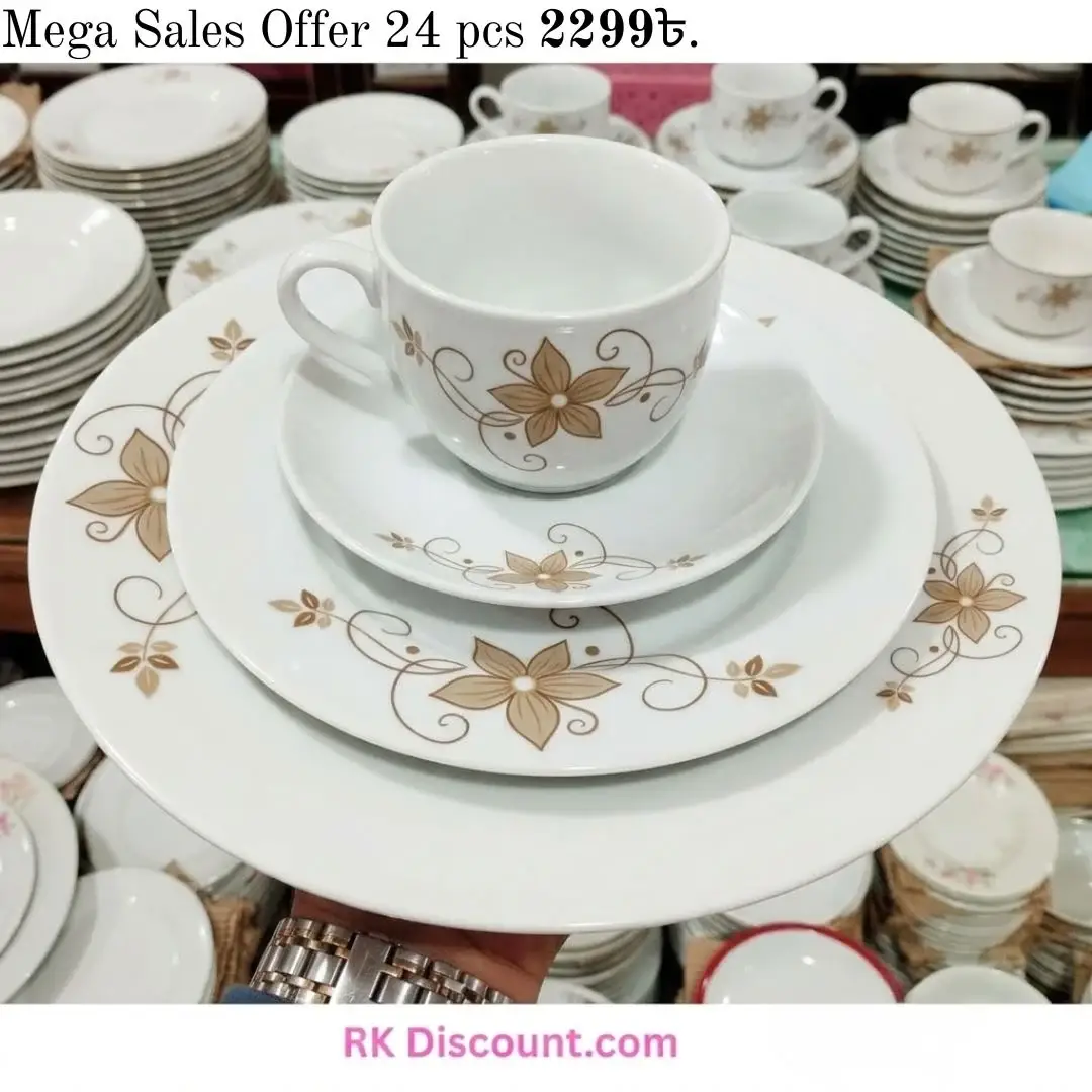 Stylist Ceramics Dinner Set-—the best combination of style, quality, and value!