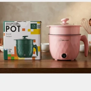 Multifunctional Electric Cooking Pot (2.0L) – এক পটেই সব রান্নার সমাধান!